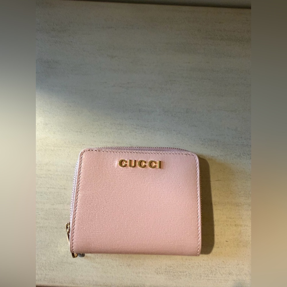 Gucci Mini Wallet With Gucci Script - image 2